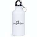 Bidon biały 400 ml dla biegacza – biegowe EKG – bieganie #2