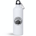 Butelka biała 800 ml z nadrukiem "Najlepsza Grzybiarka" - na grzyby, do lasu #1