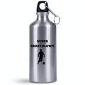 Butelka srebrna 500 ml z napisem "Super Skrzydłowy" – piłka nożna #1