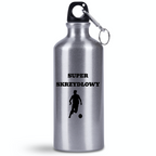 Butelka srebrna 500 ml z napisem "Super Skrzydłowy" – piłka nożna #1