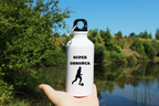 Bidon biały 400 ml z napisem "Super Obrońca" – piłka nożna #7