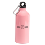 Butelka różowa 600 ml z grafiką siatkarskie EKG #2
