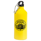 Butelka żółta 600 ml z nadrukiem "Najlepsza Grzybiarka" - na grzyby #1