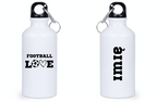 Bidon biały 400 ml dla kibica piłki nożnej z napisem "FOOTBALL LOVE" #14