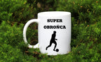 Kubek biały z nadrukiem "Super Obrońca" – piłka nożna #14