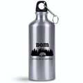 Bidon srebrny 500 ml z nadrukiem „Dom jest tam, gdzie go zaparkujesz” – podróż, camping #5