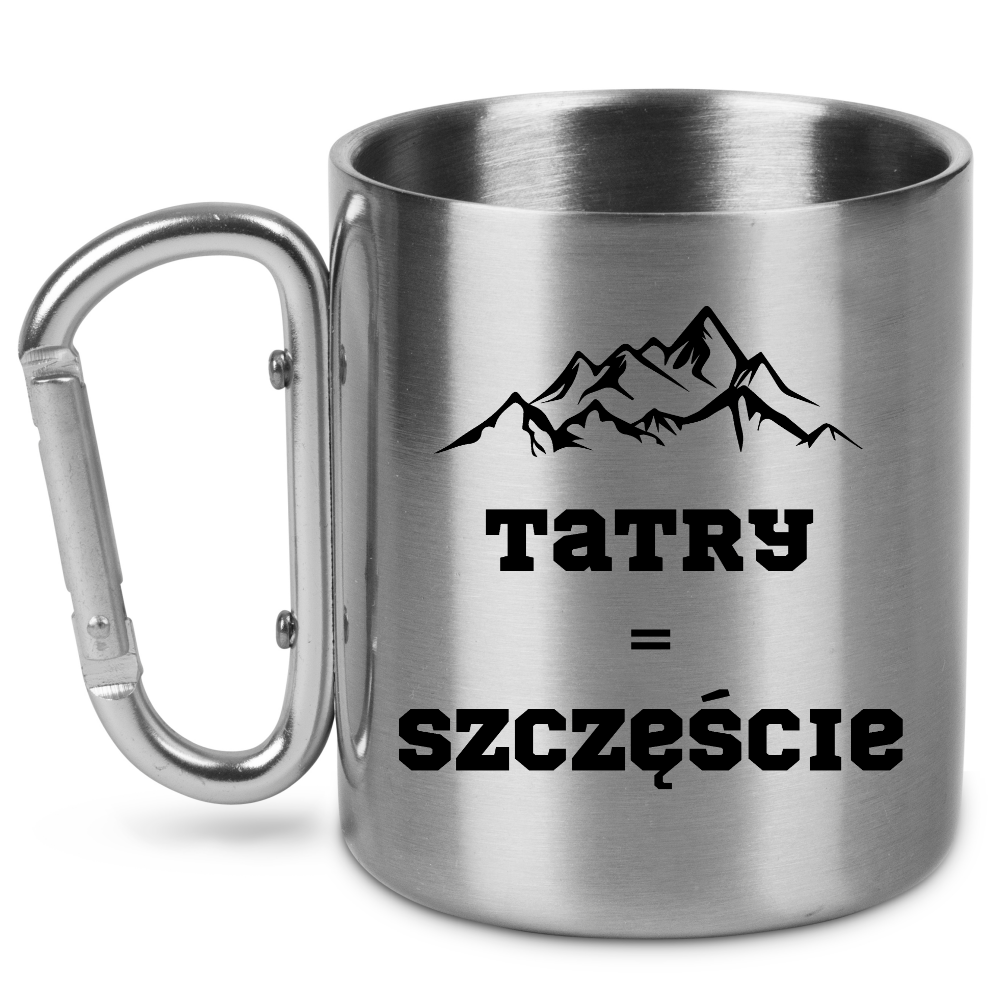 Kubek karabińczyk srebrny z nadrukiem „Tatry = Szczęście” – Podhale, Zakopane #4