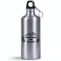 Bidon srebrny 500 ml z grafiką „Mountains are calling” – góry #8