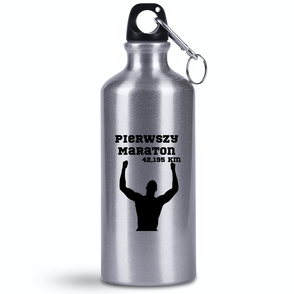 Bidon 500 ml pamiątka po pierwszym maratonie + czas – bieganie #9