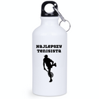 Butelka biała 400 ml z napisem "NAJLEPSZY TENISISTA" #2