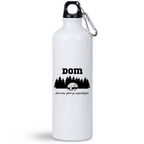 Butelka biała 800 ml z nadrukiem „Dom jest tam, gdzie go zaparkujesz” – podróże, przygoda, camper #7
