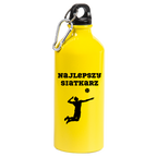 Bidon żółty 600 ml z nadrukiem "Najlepszy Siatkarz" #6