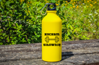 Bidon żółty 600 ml z nadrukiem "Kocham Siłownię" - na siłownię #1