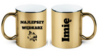 Kubek złoty z nadrukiem "Najlepszy wędkarz" – wędkarstwo #3
