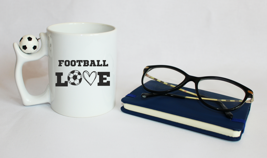 Kubek z piłką i nadrukiem "FOOTBALL LOVE" - piłka nożna #8