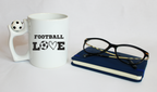 Kubek z piłką i nadrukiem "FOOTBALL LOVE" - piłka nożna #8