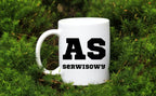 Kubek biały 330 ml z napisem "AS SERWISOWY" #7