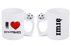 Kubek z piłką i nadrukiem "I LOVE FOOTBALL" #3