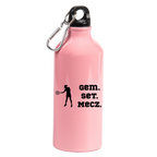 Butelka różowa 600 ml z napisem "Gem Set Mecz Tenis" – damska #4