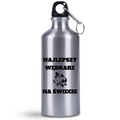 Butelka srebrna 500 ml z nadrukiem "Najlepszy wędkarz na świecie" – wędkarstwo #7