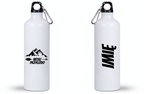 Butelka biała 800 ml z nadrukiem „Witaj przygodo” – camping, podróż #11