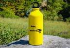 Butelka żółta 600 ml z nadrukiem "Super Wędkarz" – wędkarstwo #4