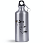 Butelka srebrna 500 ml z nadrukiem „Lecę do ula” – pszczelarstwo #7