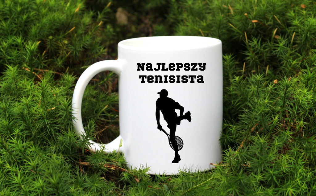 Kubek biały 330 ml z napisem "NAJLEPSZY TENISISTA" #2