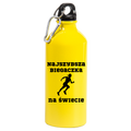 Butelka żółta 600 ml z nadrukiem „Najszybsza biegaczka na świecie” – bieganie #6