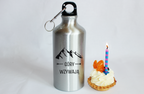 Bidon srebrny 500 ml z grafiką „Góry wzywają” - trekking #4