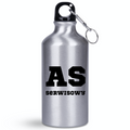 Butelka srebrna 400 ml z napisem "AS SERWISOWY" #4
