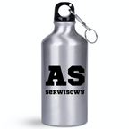 Butelka srebrna 400 ml z napisem "AS SERWISOWY" #4