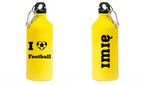 Bidon żółty 600 ml dla kibica piłki nożnej z napisem "I love Football" #10