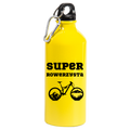 Bidon żółty 600 ml z nadrukiem "Super Rowerzysta" - dla rowerzystki #8