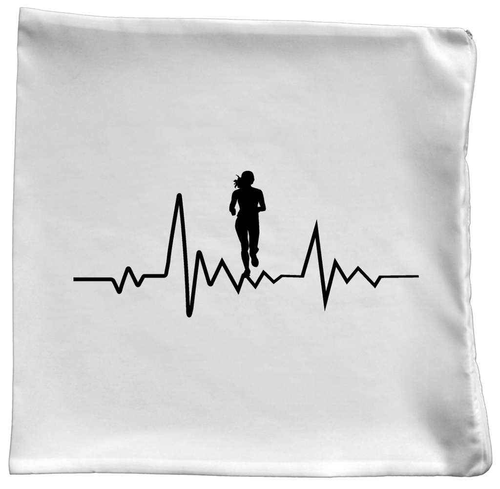 Poduszka dla biegaczki - biegowe EKG - bieganie #1