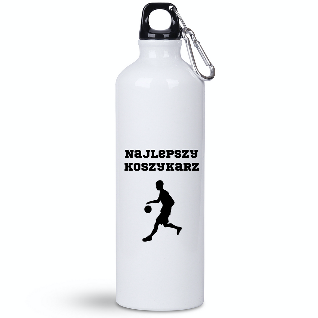 Butelka 800 ml z nadrukiem "Najlepszy Koszykarz" – koszykówka #8
