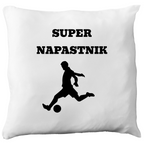 Poduszka z nadrukiem "Super Napastnik" – piłka nożna #11
