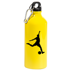 Bidon żółty 600 ml z grafiką piłkarza i własnym imieniem #7