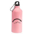 Butelka różowa 600 ml z nadrukiem „Kocham Bieszczady” – góry #2