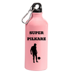 Butelka różowa 600 ml z napisem "Super Piłkarz" #3