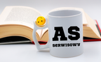 Kubek z piłką 330 ml z napisem "AS SERWISOWY" #7