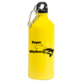 Butelka żółta 600 ml z nadrukiem "Super Wędkarz" – wędkarstwo #4