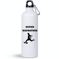 Butelka biała 800 ml z nadrukiem "Super Napastnik" – piłka nożna #8