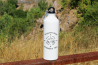 Butelka biała 800 ml z grafiką „Wszystkie drogi prowadzą w Tatry” – Zakopane, Podhale, góry #10