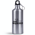 Butelka srebrna 500 ml z nadrukiem "Super wędkarz" – wędkarstwo #9