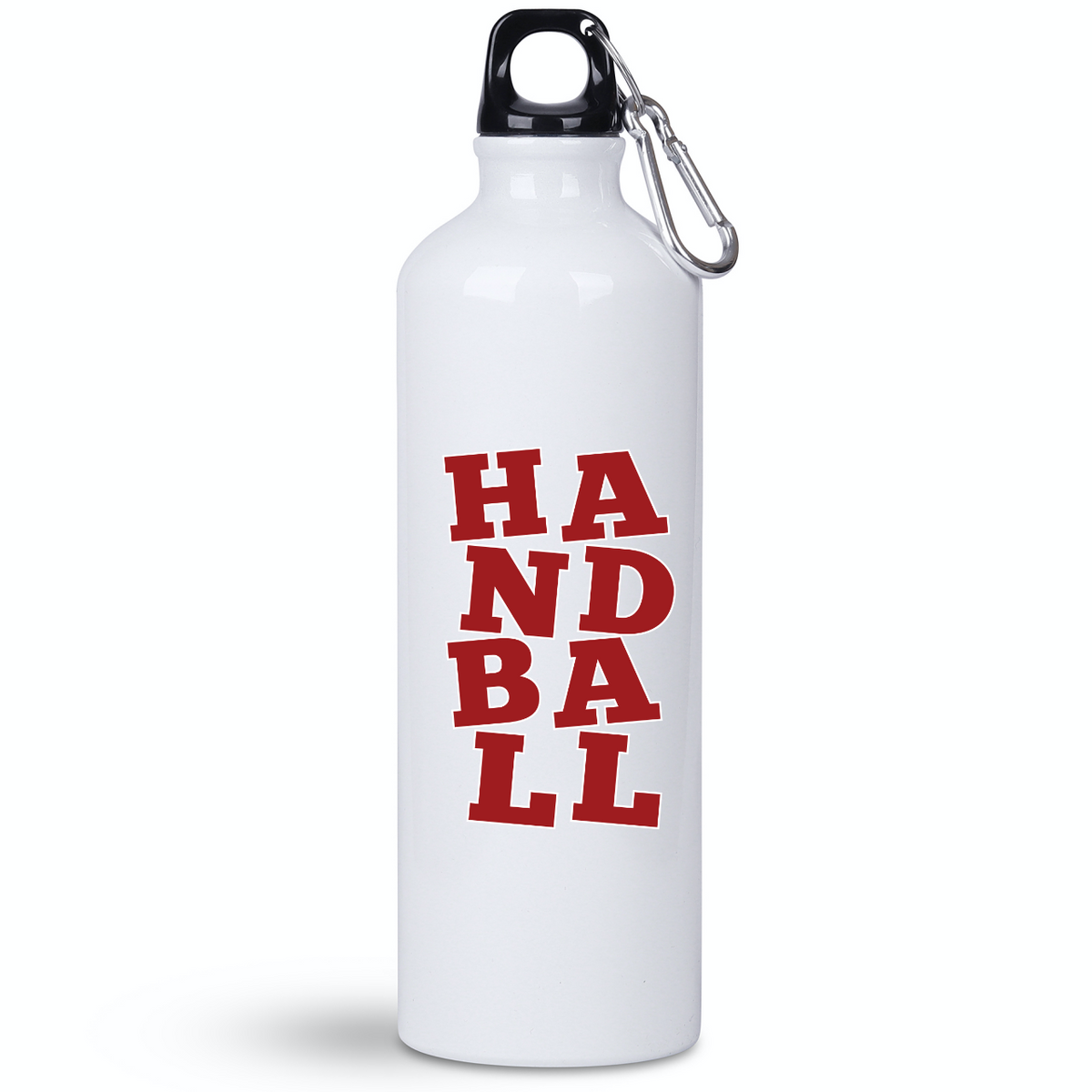 Butelka biała 800 ml z czerwonym napisem "HANDBALL" #4