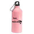 Butelka różowa 600 ml z nadrukiem "Super Wędkarz" – wędkarstwo #4