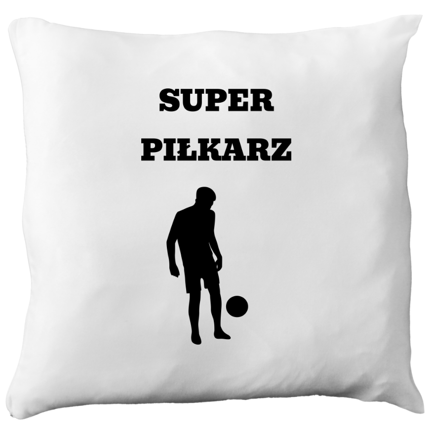 Poduszka z nadrukiem "Super Piłkarz" – piłka nożna #10