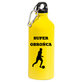 Bidon żółty 600 ml z napisem "Super Obrońca" – piłka nożna #5