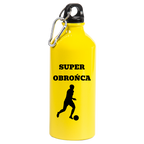 Bidon żółty 600 ml z napisem "Super Obrońca" – piłka nożna #5